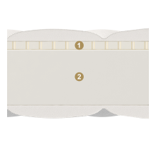 Двусторонний матрас Camelia (Камелия) от Materlux Двусторонний матрас Camelia (Камелия) от Materlux