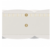 Двусторонний матрас Camelia (Камелия) от Materlux Двусторонний матрас Camelia (Камелия) от Materlux