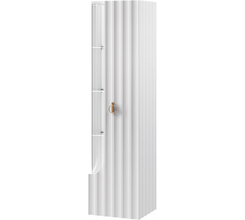 Шкаф-витрина навесной Лоренсо МН-043-02/03 белый Шкаф-витрина навесной Лоренсо МН-043-02/03 белый