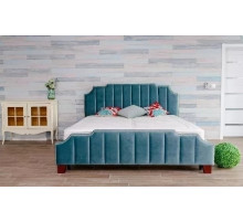 Односпальная кровать Форсайт MUR-IK-FORS с мягкой спинкой Односпальная кровать Форсайт MUR-IK-FORS с мягкой спинкой