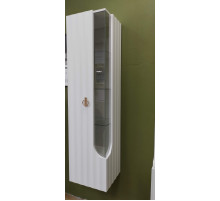 Шкаф-витрина навесной Лоренсо МН-043-02/03 белый Распродажа с экспозиции Шкаф-витрина навесной Лоренсо МН-043-02/03 белый Распродажа с экспозиции