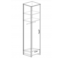 Шкаф пенал Гранж 982 Шкаф пенал Гранж 982