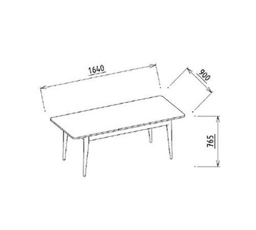 Стол обеденный Мавенна (Mavenna), раскладной Стол обеденный Мавенна (Mavenna), раскладной