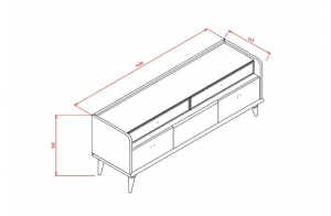 Тумба ТВ Монреаль (Monreal) MONR-15